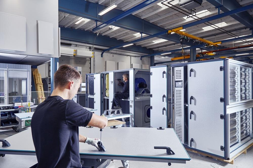 AHU & FCU systems — illustrative photograph