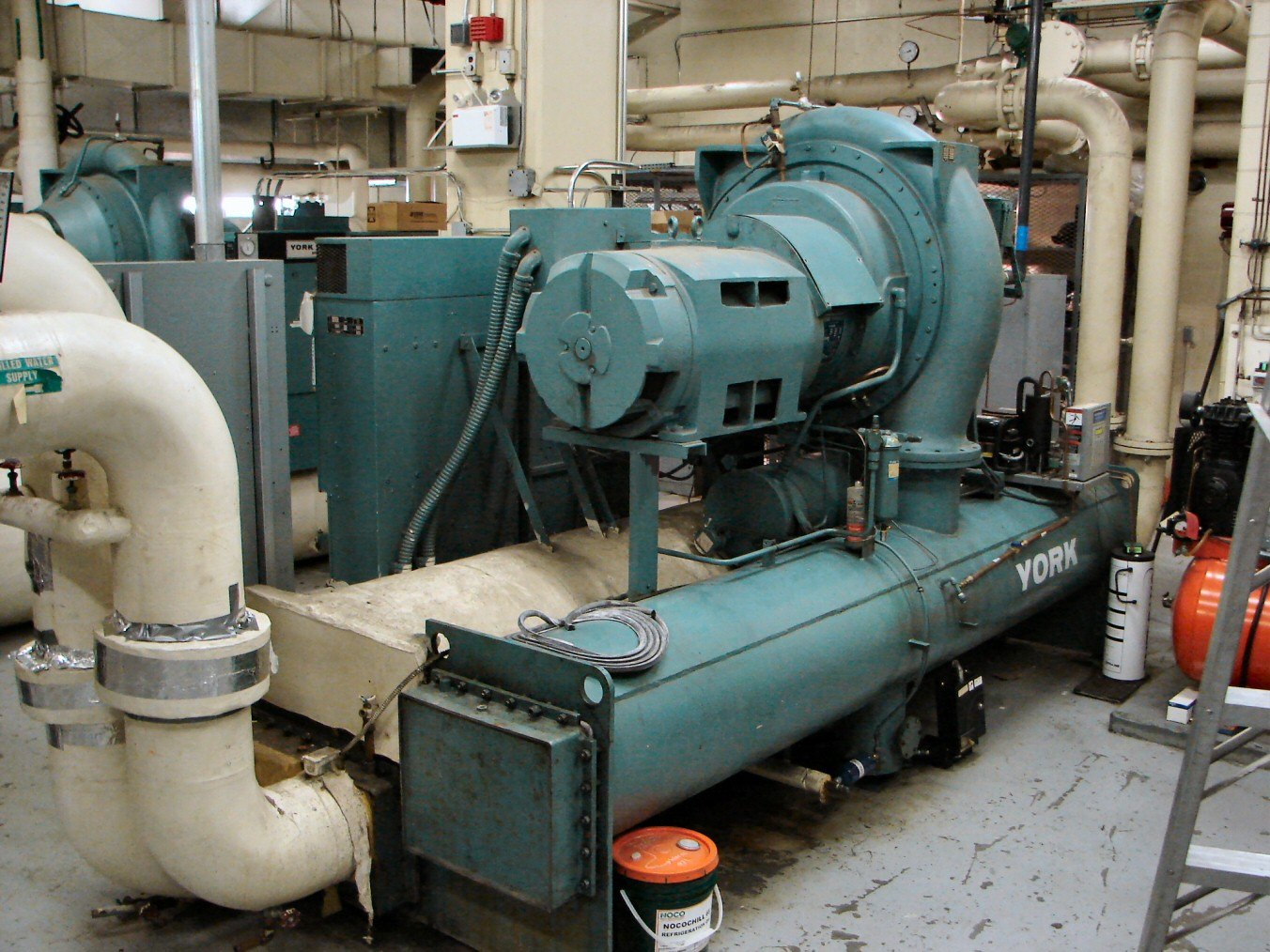 Illustrative cooling plant photograph