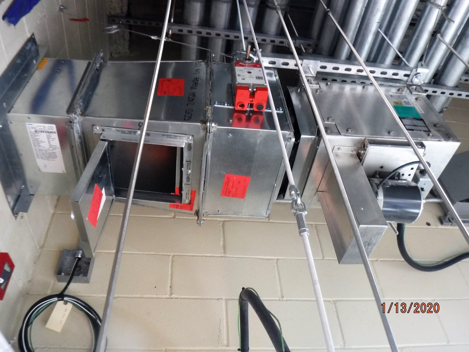 Illustrative ventilation ductwork