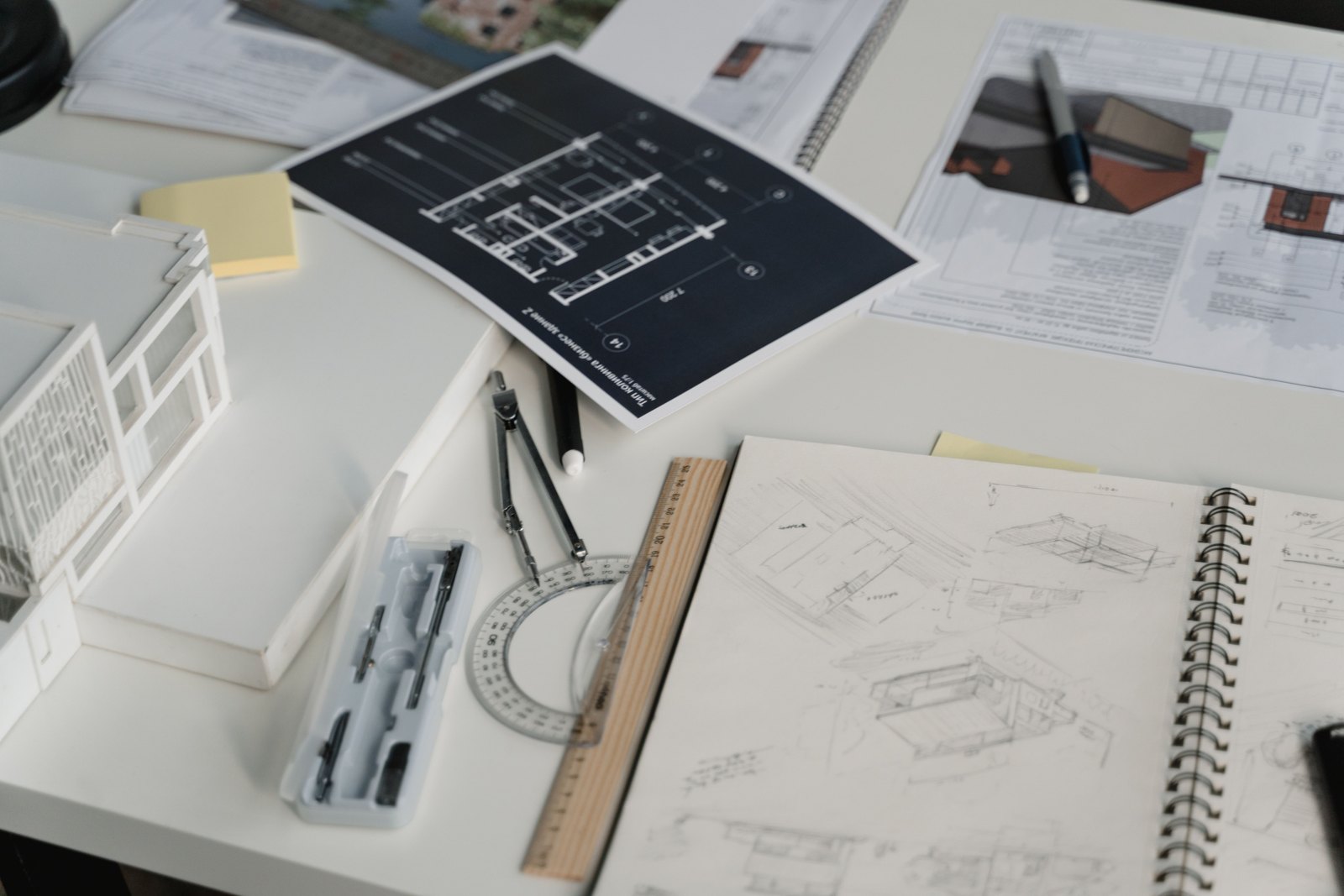 Illustrative architectural drawings
